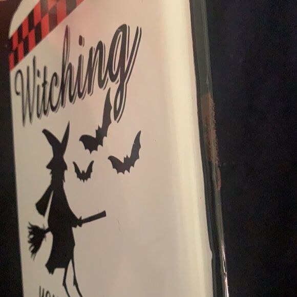 Tin Halloween Wall Decor Witch - Picture 3 of 6